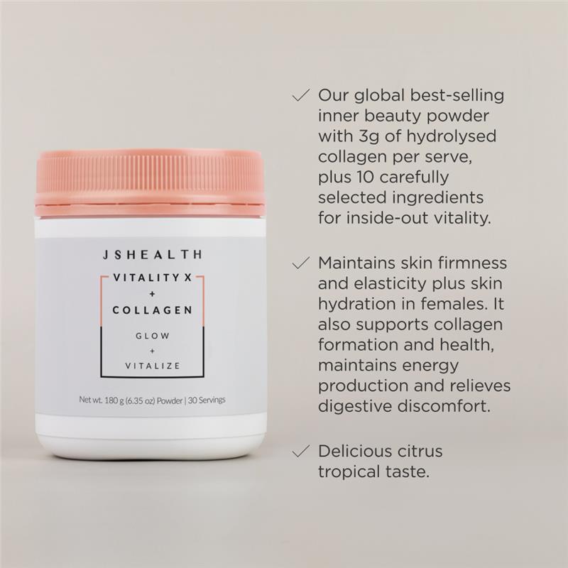 Load image into Gallery viewer, JSHealth Vitality X + Collagen 180g
