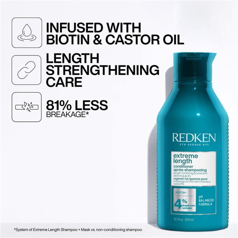 Load image into Gallery viewer, Redken Extreme Length Conditioner 300ml
