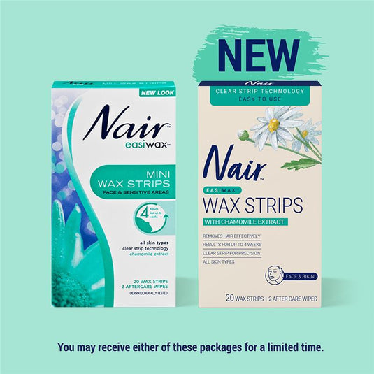 Nair Easiwax Mini Wax Strips 20