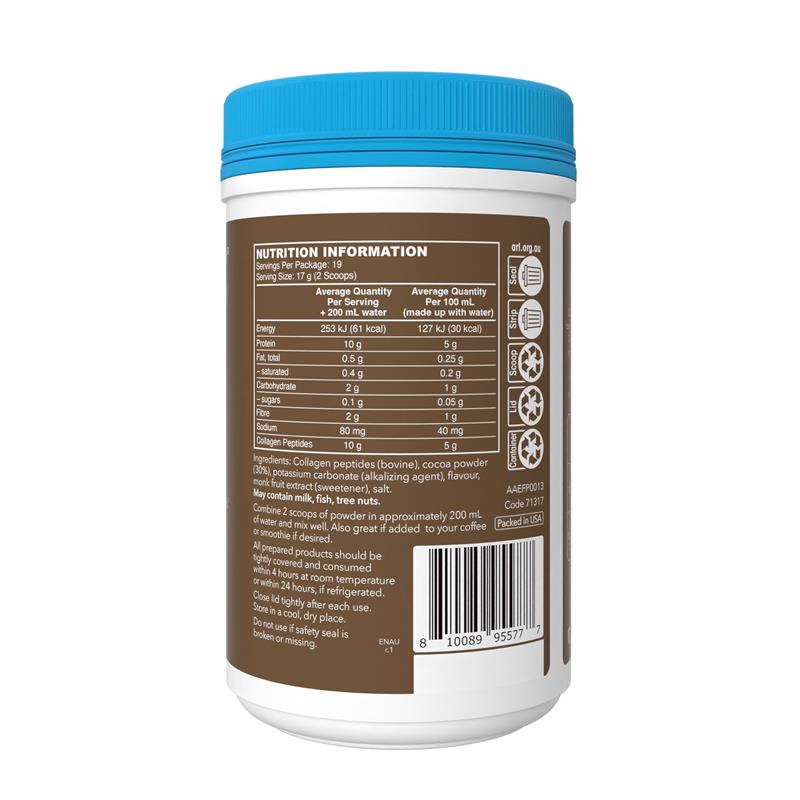 Load image into Gallery viewer, Vital Proteins Collagen Peptides Powder Chocolate 329g
