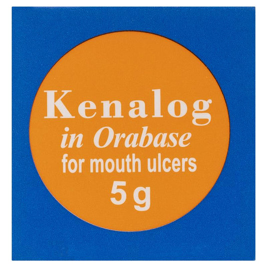 Kenalog in Orabase for Mouth Ulcers 5g - Triamcinolone (S3)