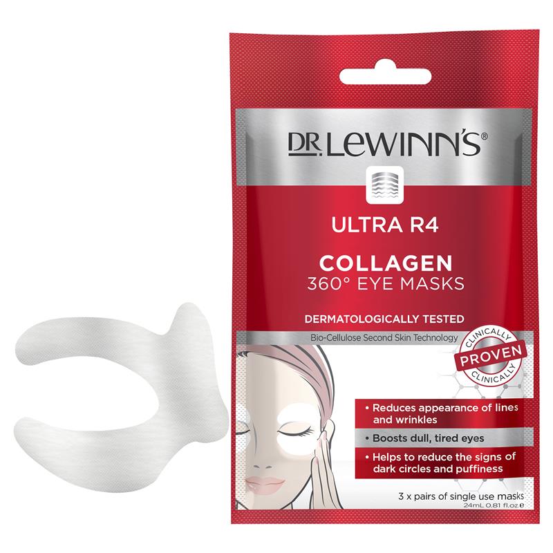 Load image into Gallery viewer, Dr. LeWinn's Plump + Lift Collagen Plumping Eye Mask 3 Pack

