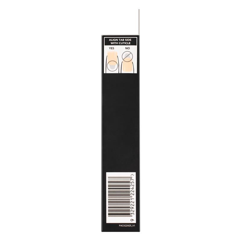 Load image into Gallery viewer, Glam By Manicare Glam Ready Pre-Glued Nails La Petite French 30 Pieces
