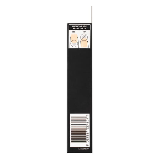 Glam By Manicare Glam Ready Pre-Glued Nails La Petite French 30 Pieces