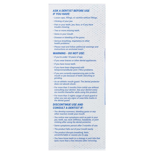 White Glo Sleep Grind Guard 10 Pack