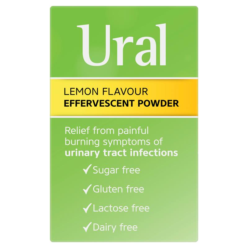 Load image into Gallery viewer, Ural Effervescent Powder Lemon 28 Sachets
