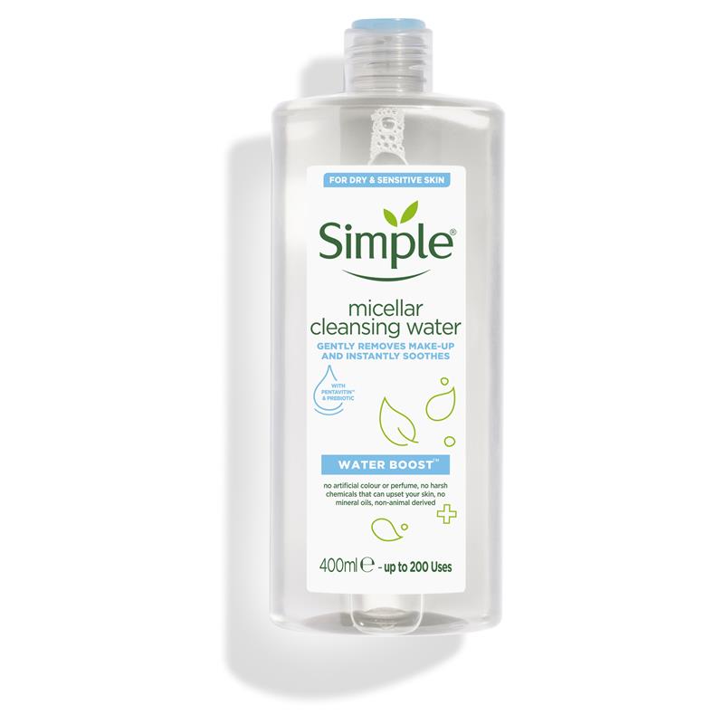 Load image into Gallery viewer, Simple Water Boost Micellar Cleansing Water 400ml
