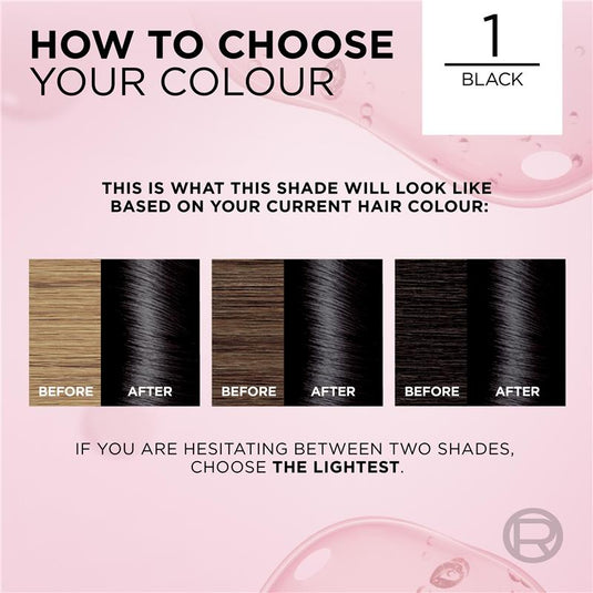 L'Oreal Excellence Creme 1 Black Hair Colour