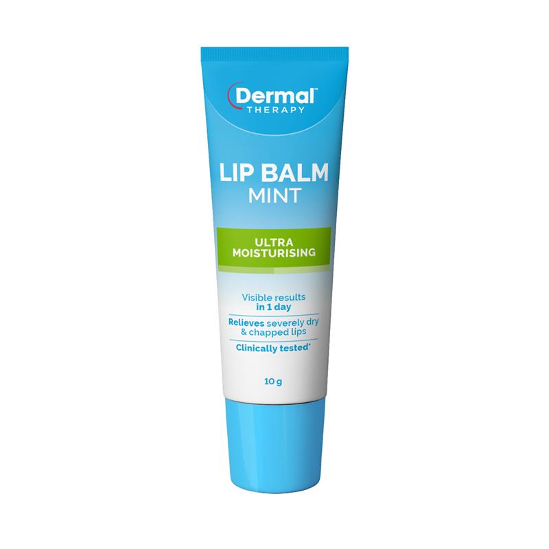 Load image into Gallery viewer, Dermal Therapy Lip Balm Tube Mint 10g
