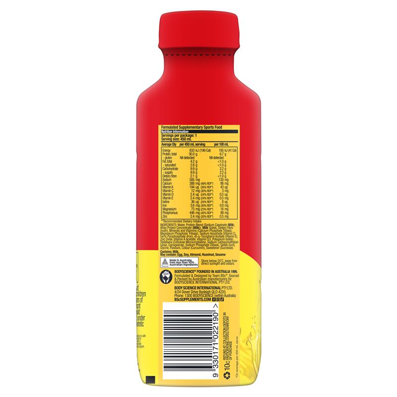 Load image into Gallery viewer, BSc RTD Protein Shake Banana 450ml
