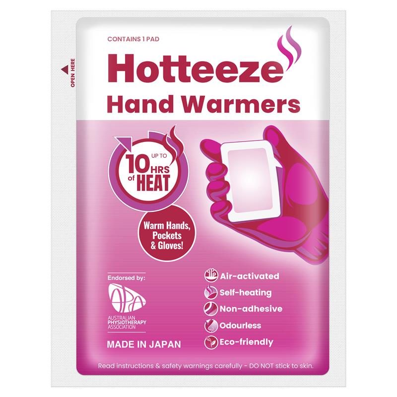 Load image into Gallery viewer, Hotteeze Heat Pads Hand Warmers 10 Pack
