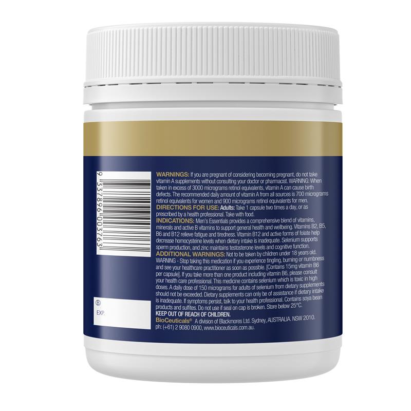 Load image into Gallery viewer, Bioceuticals Mens Essentials 240 Capsules
