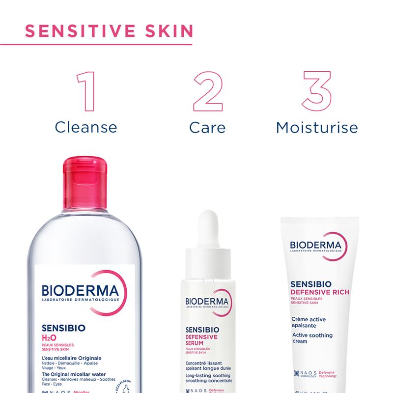 Load image into Gallery viewer, Bioderma Sensibio Soothing Defensive Rich Moisturiser for Dry, Sensitive Skin 40ml
