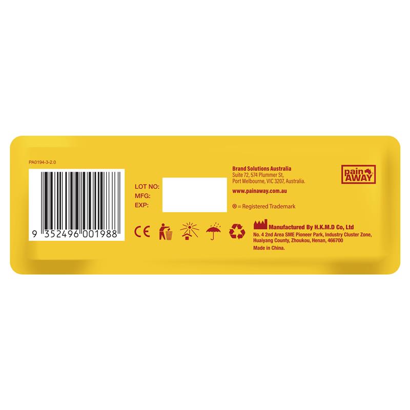 Load image into Gallery viewer, Pain Away Heat Patches XL 3 Pack
