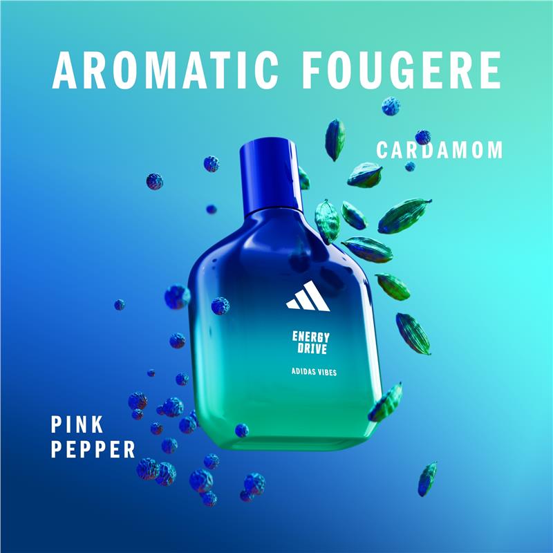 Load image into Gallery viewer, Adidas Vibes Energy Drive for Him Eau de Parfum 100ml
