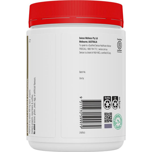 Swisse Propolis 2000mg 300 Capsules