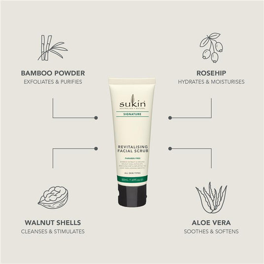 Sukin Signature Revitalising Facial Scrub 50ml