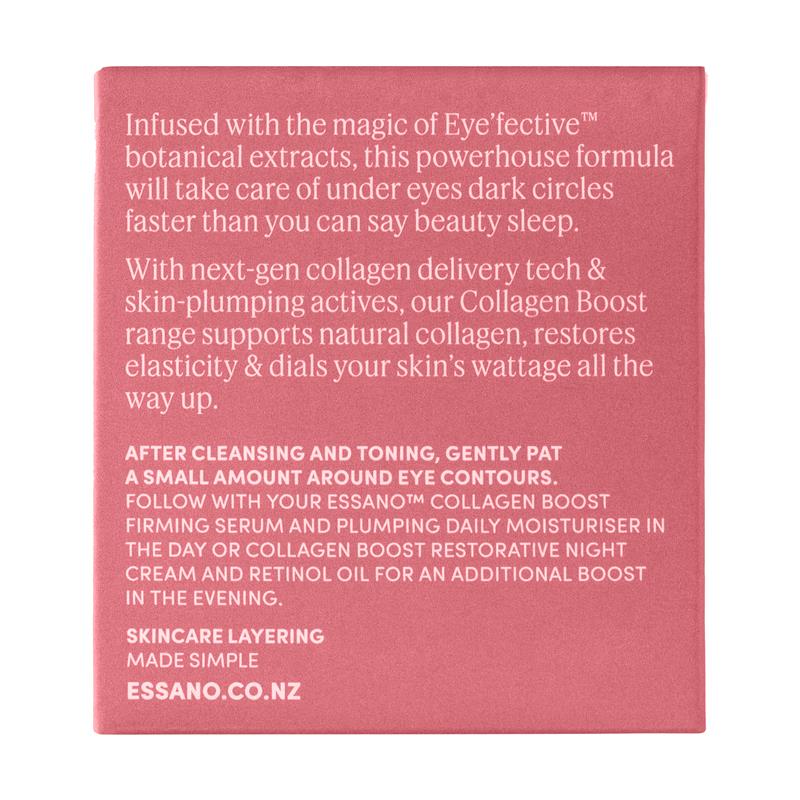 Load image into Gallery viewer, Essano Collagen Boost Eye Creme 10g
