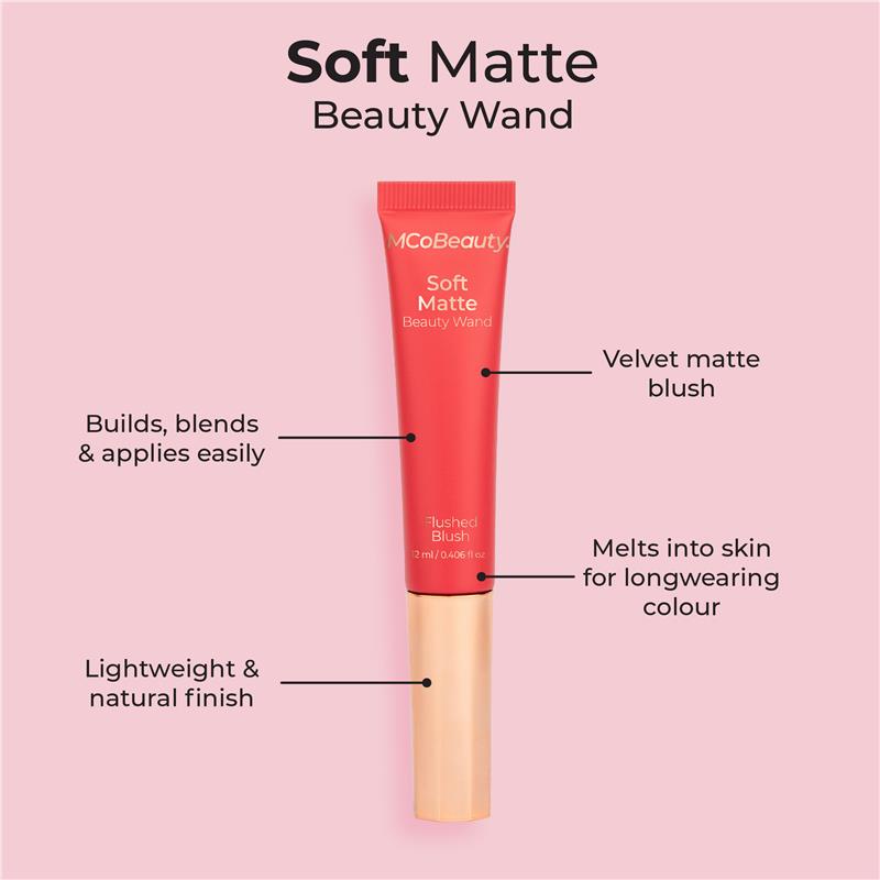 Load image into Gallery viewer, MCoBeauty Soft Matte Beauty Wand Flushed Blush
