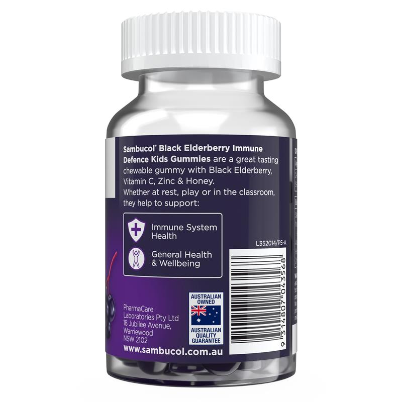 Load image into Gallery viewer, Sambucol Kids Immunity- Immune Defence 50 Gummies

