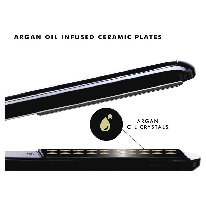 Load image into Gallery viewer, Luna Argan Oil Ceramic Straightener
