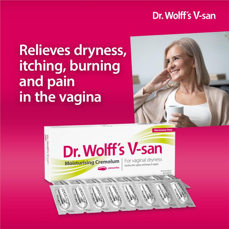 Load image into Gallery viewer, Dr Wolffs V-San Moisturising Cremolum Pessary
