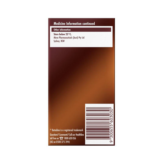 Betadine Antiseptic Topical Solution Liquid 100mL