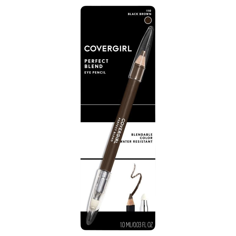 Load image into Gallery viewer, Covergirl Perfect Blend Eye Pencil Black Brown
