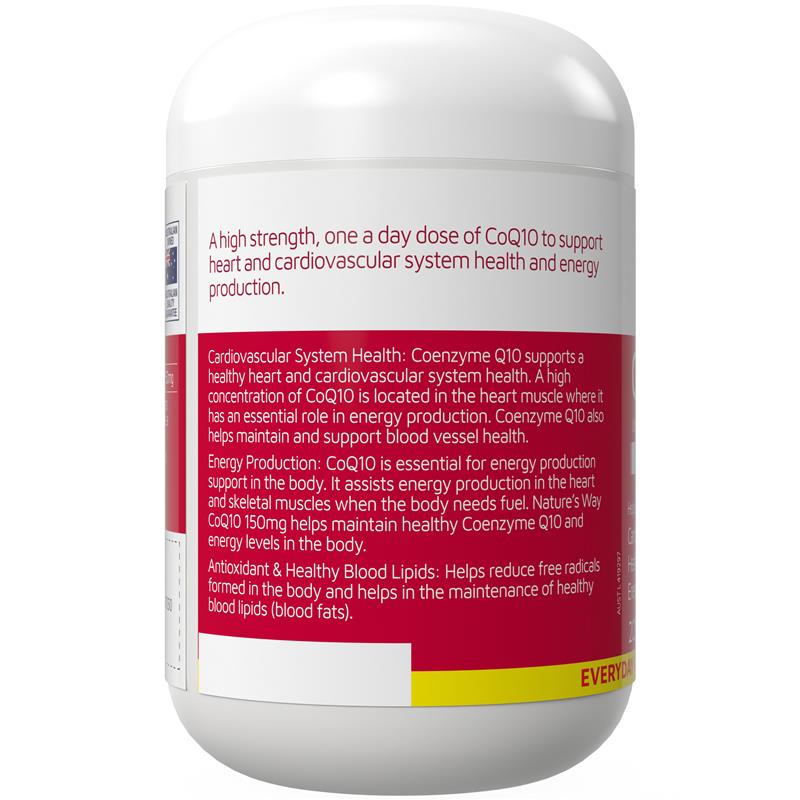 Load image into Gallery viewer, Nature's Way CoQ10 150mg 200 Tablets

