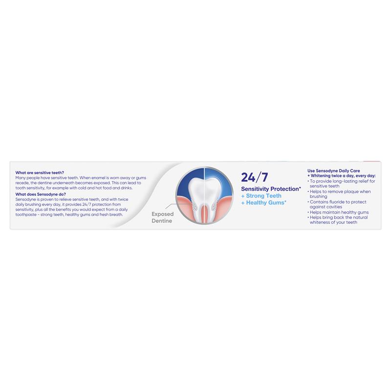 Load image into Gallery viewer, Sensodyne Toothpaste Daily Care + Whitening 160g Exclusive Size
