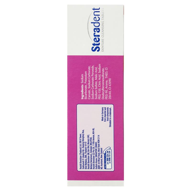 Load image into Gallery viewer, Steradent Extra Strength Denture Care Cleansing Tablets Whitening 48 pack
