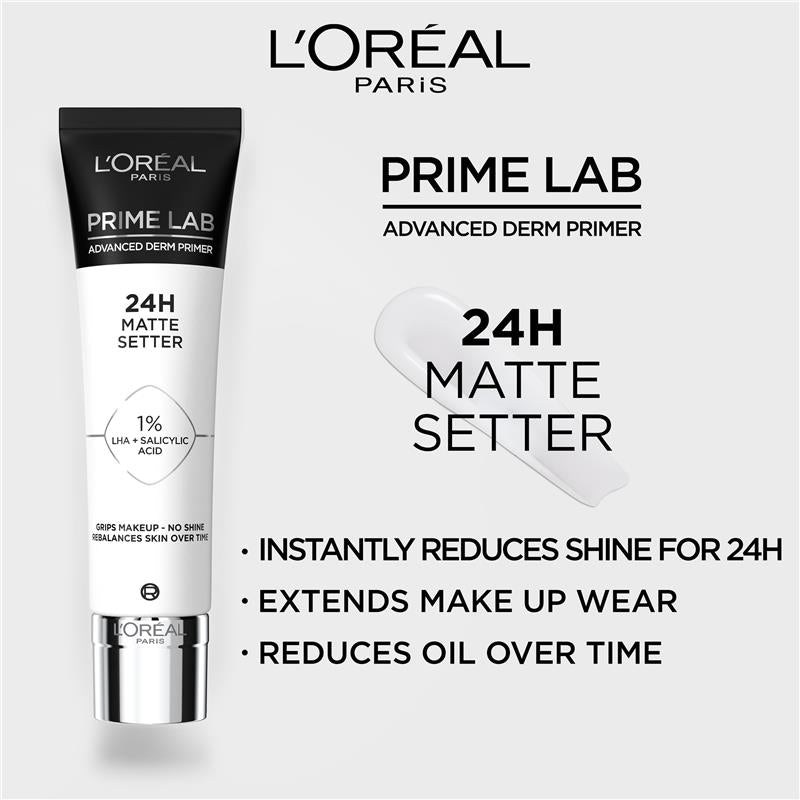 Load image into Gallery viewer, L'Oreal Paris Prime Lab Advanced Derm Primer 24H Matter Setter
