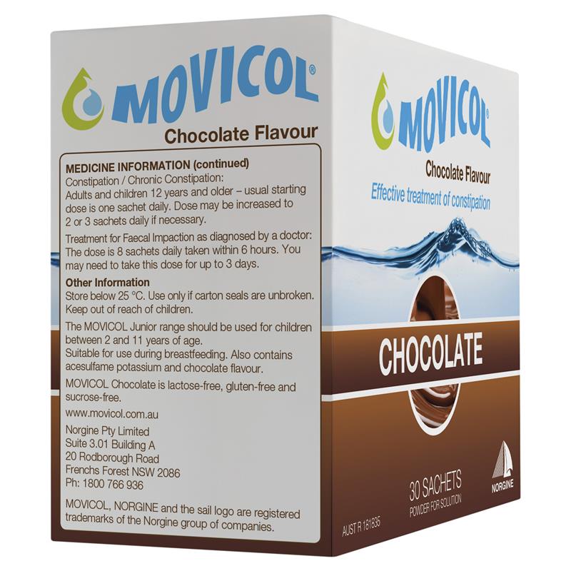Load image into Gallery viewer, Movicol Adult Chocolate 30 Sachets
