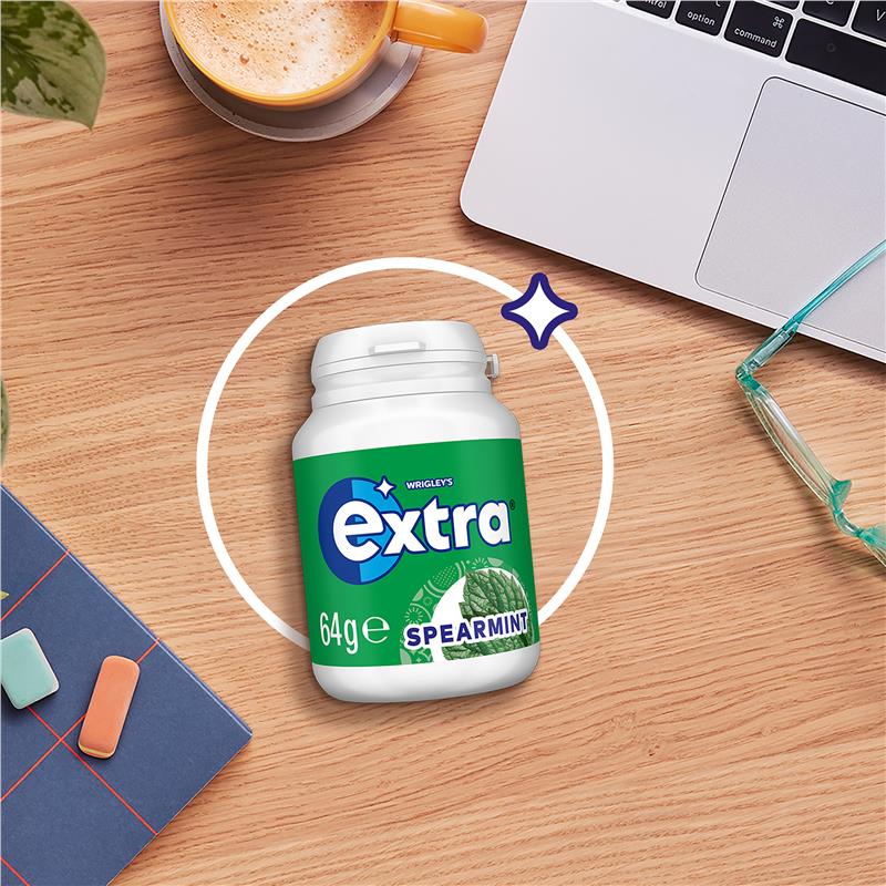 Load image into Gallery viewer, Extra Bottle Spearmint Gum 64g
