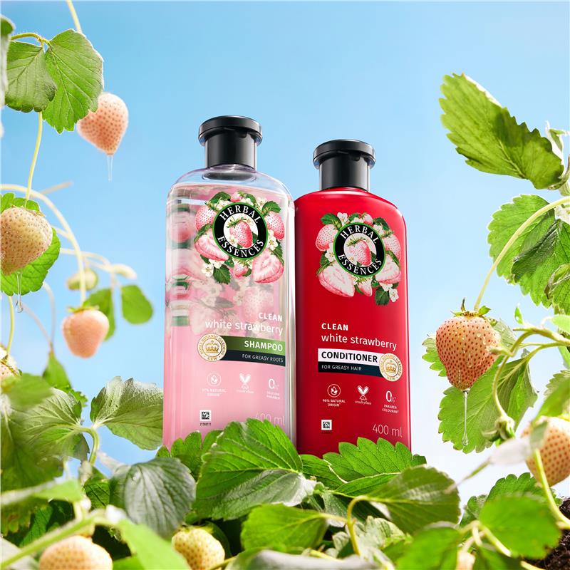 Load image into Gallery viewer, Herbal Essences Bio Renew White Strawberry &amp; Mint Conditioner 400ml
