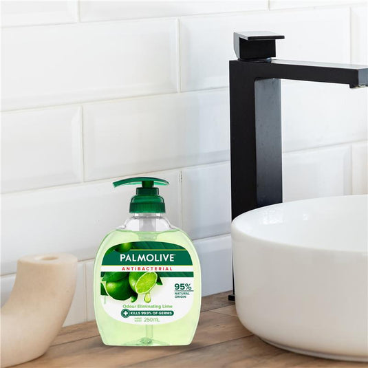 Palmolive Antibacterial Softwash Hand Wash Odour Eliminating Lime 250ml