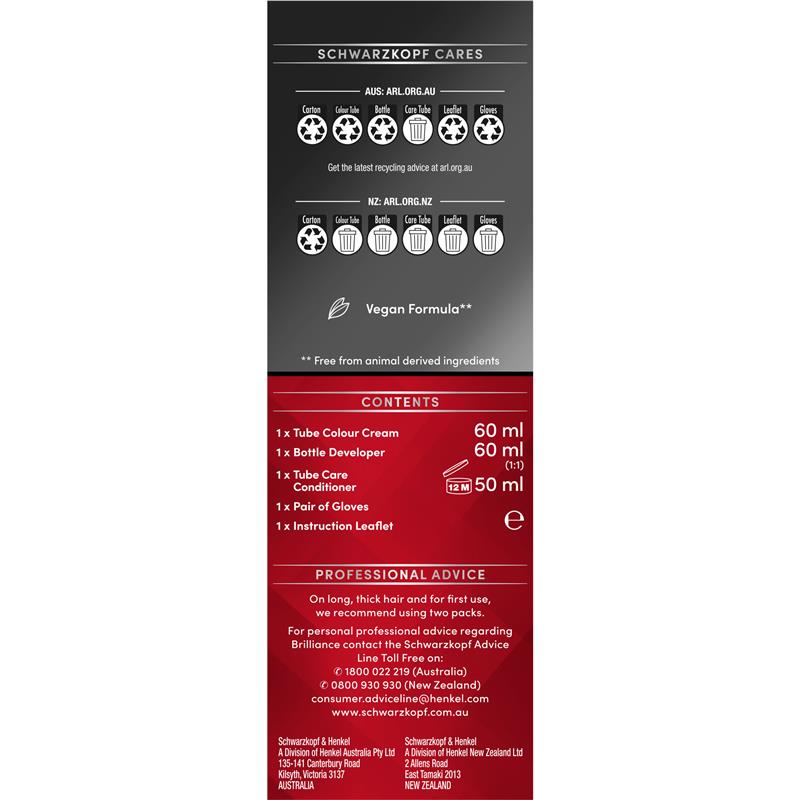 Load image into Gallery viewer, Schwarzkopf Brilliance 23 Burgundy Chic New
