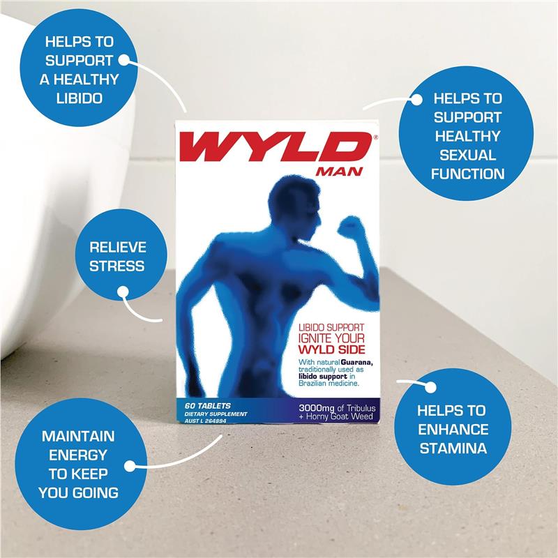 Load image into Gallery viewer, Wyld For Men 60 Tablets
