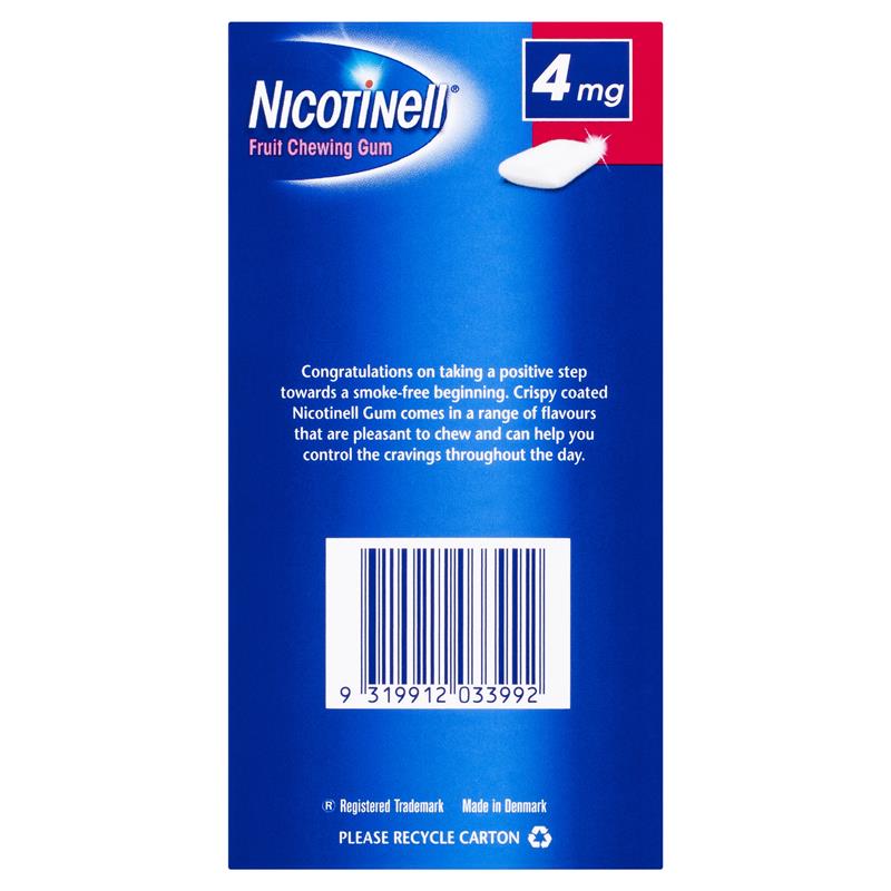Load image into Gallery viewer, Nicotinell Chewing Gum 4mg Fruit 96
