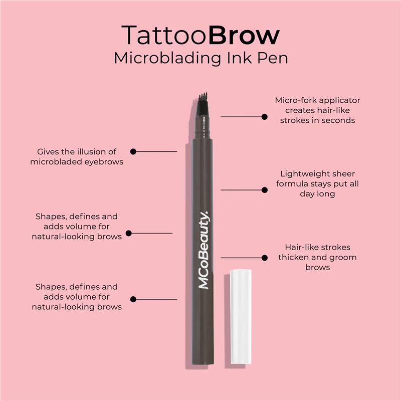 Load image into Gallery viewer, MCoBeauty Tattoo Brow Microblading Ink Pen Medium/Dark New
