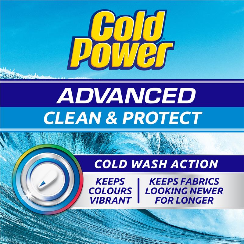 Load image into Gallery viewer, Cold Power Advanced Clean Laundry Liquids 1 Litre
