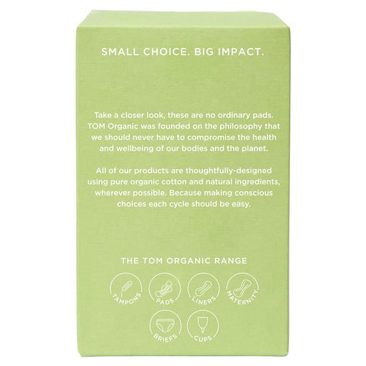 TOM Organic Ultra Thin Pads Regular 10 Pack