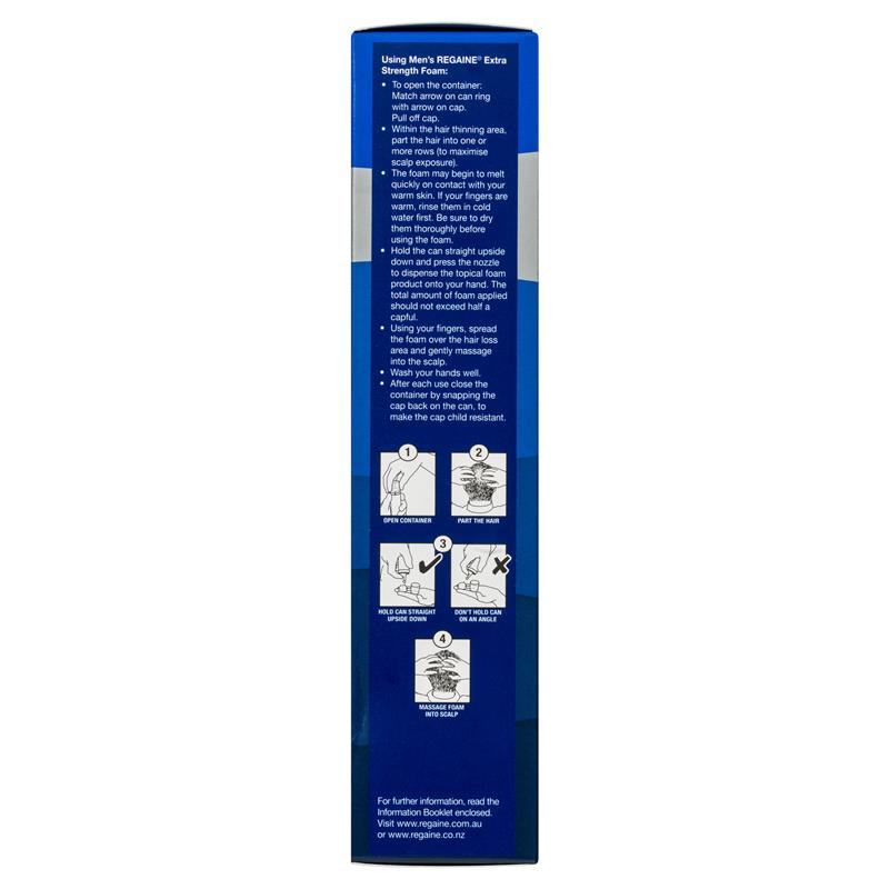 Load image into Gallery viewer, Regaine Mens 5% Minoxidil Foam Hair Regrowth Treatment 60g

