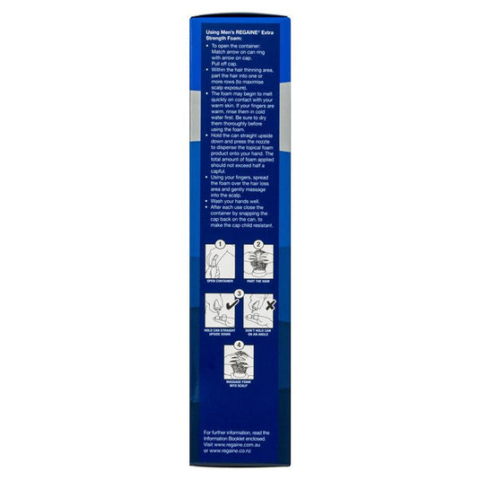 Regaine Mens 5% Minoxidil Foam Hair Regrowth Treatment 60g