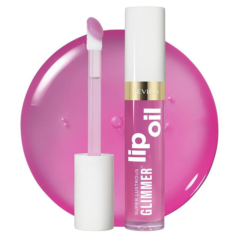 Load image into Gallery viewer, Revlon Super Lustrous Glimmer Lip Oil Gone Rose
