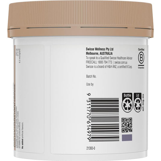 Swisse Magnesium Calcium + Vitamin D 200 Tablets