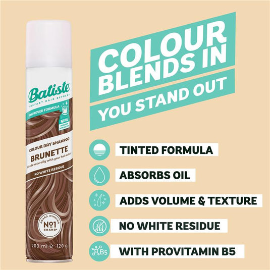 Batiste Brunette Dry Shampoo 350ml