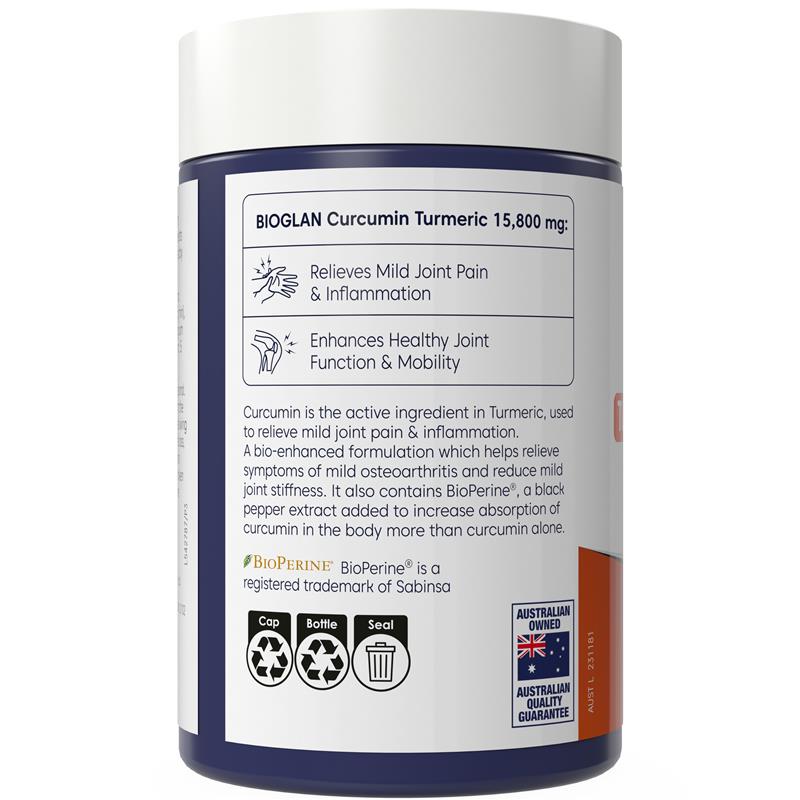 Load image into Gallery viewer, Bioglan Curcumin 90 Tablets
