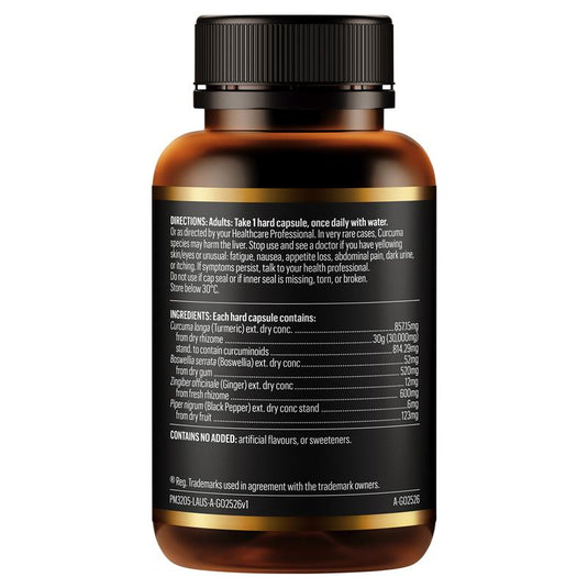 GO Healthy Turmeric 30000+ 1-A-DAY 30 Hard Capsules