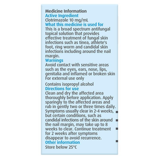 Canesten Antifungal Topical Solution 20mL